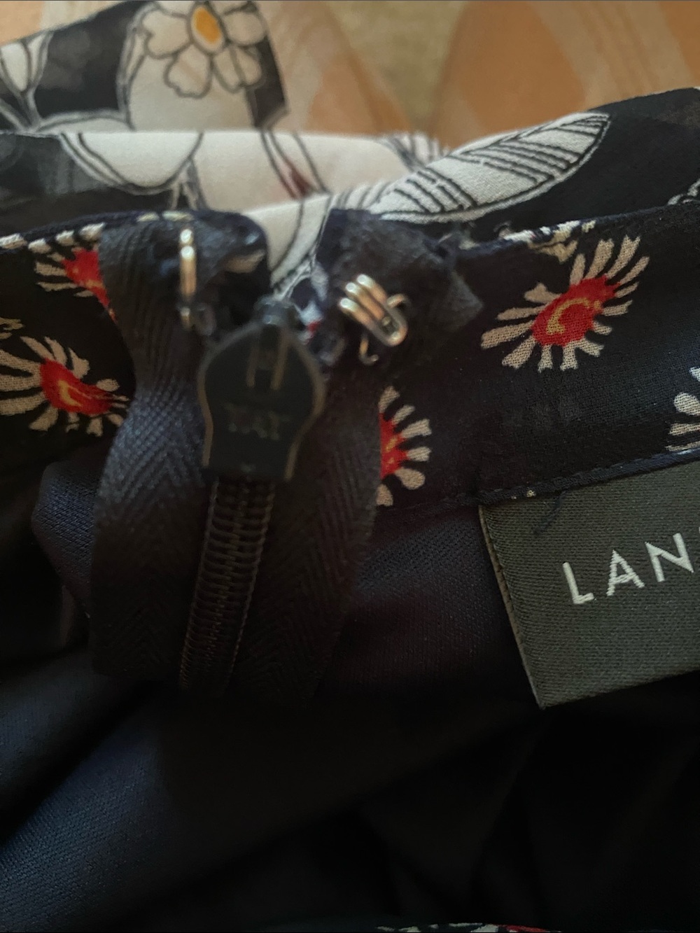 Lane Bryant size 24 floral lined  dress - Picture 7 of 10